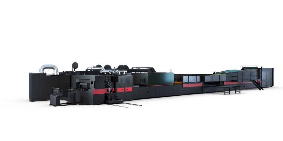 Bölgenin ilk EFI Nozomi 14000 dijital baskı makinesi Kuveyt’e kuruldu