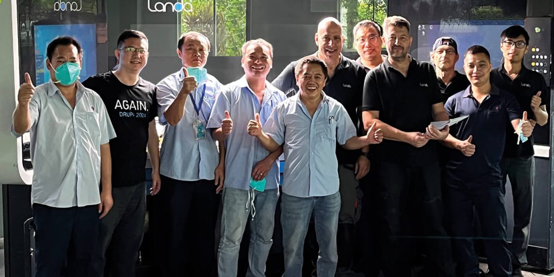 Nine Stars Printing’in tercihi:Landa S10 Nanographic Printing® Press