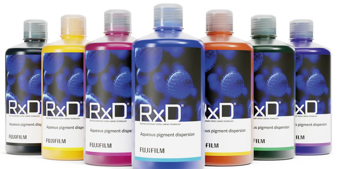 RxD inkjet pigment dispersiyonları içinFujifilm, yeni renk yelpazesi ile pazarda