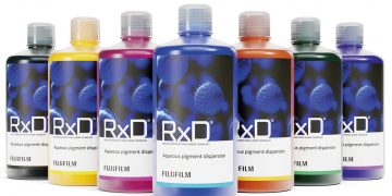 RxD inkjet pigment dispersiyonları içinFujifilm, yeni renk yelpazesi ile pazarda