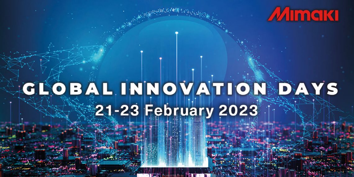 Mimaki, Küresel İnovasyon Günleri etkinliğinde yeni ürününü piyasaya sürüyor