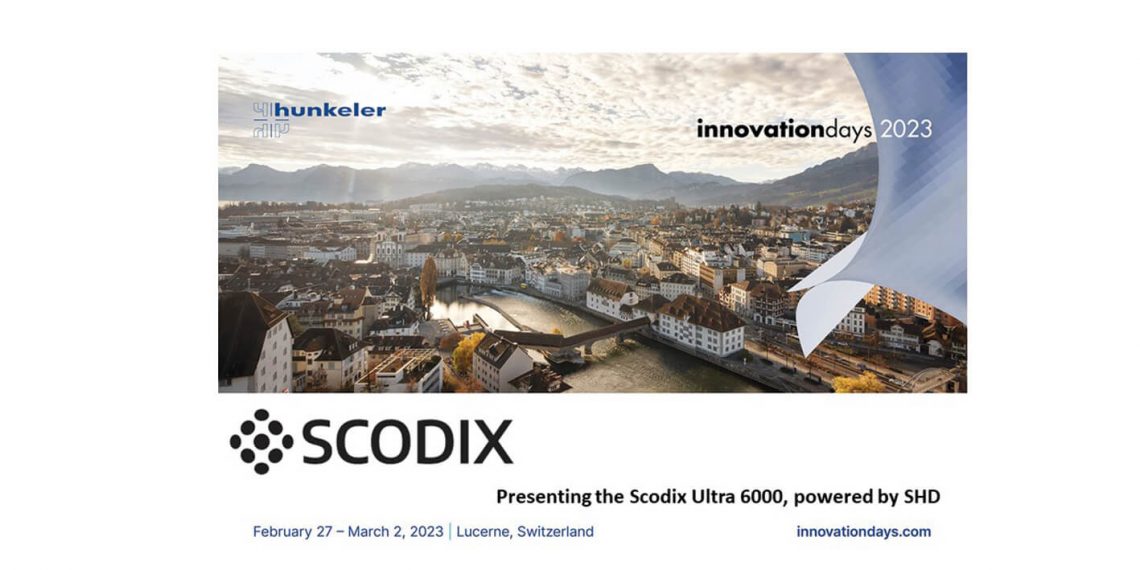 Hunkeler etkinliğinde,SHD teknolojili Scodix Ultra 6000’in Avrupa lansmanı…