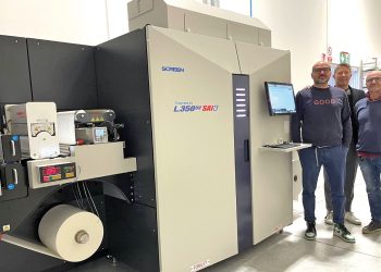 Maestri Etichette, SCREEN Truepress Jet L350UV SAI E yatırımı yaptı