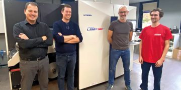 Drukservice Impressa (Belçika),SCREEN Truepress Jet L350UV SAI S ile etiket pazarını hedefliyor
