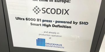 Avrupa, Orta Doğu ve Afrika (EMEA)’daSHD destekli ilk Scodix Ultra 6000 kuruluyor