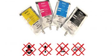 Mutoh MS51 mürekkepleri önemli VOC emisyon akreditasyonlarını geçti