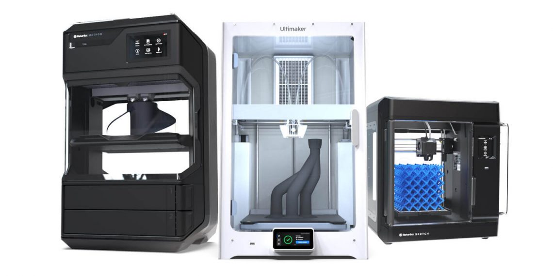 Üretim profesyonelleri ve eğitimciler içinUltiMaker 3D baskı çözümlerini öne çıkarıyor
