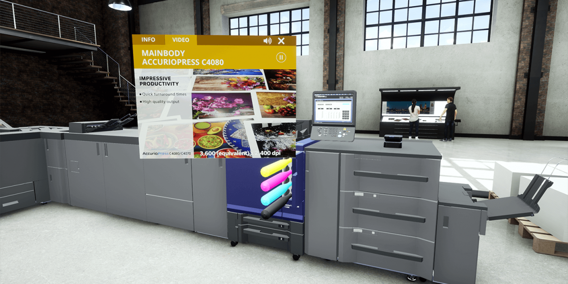 Konica Minolta’nın ödüllü Sanal Demo Odası