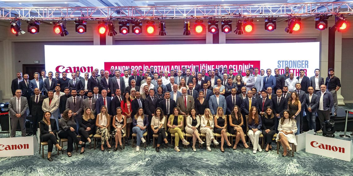 B2C iş ortakları ile bir araya geldiği ‘Birlikte Daha Güçlüyüz’ temalı etkinliğindeCanon, 2024 büyüme vizyonunu paylaştı