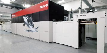 Agfa, ambalaj baskısında devrim yaratan su bazlı inkjet baskı makinesini tanıttı:SpeedSet 1060