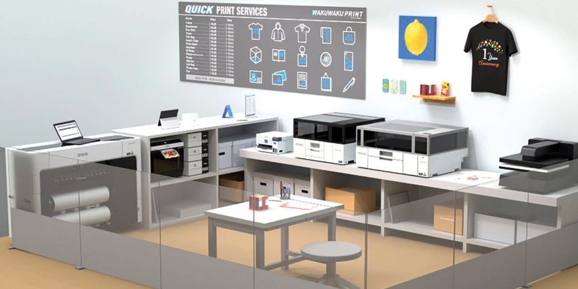 Promosyon sektörü içinEpson, ilk küçük boyutluUV düz yataklı yazıcısını piyasaya sürüyor