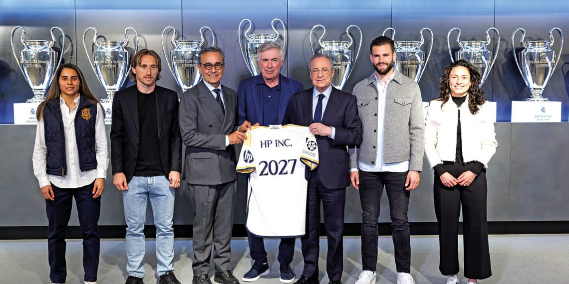 Real Madrid ve HP arasında tarihi iş birliği