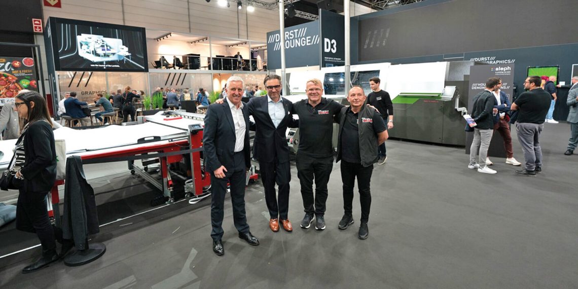 Titchfield Group ve Durst, üç yılda 8 milyon £ baskı harcaması yapacakiş ortaklığını duyurdu