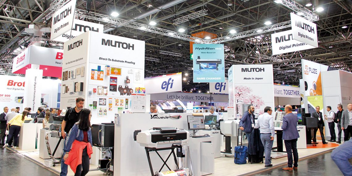 drupa 2024’teMUTOH, yenilikçi su bazlı UV dijital baskı teknolojisini tanıttı:HydrAton 1642