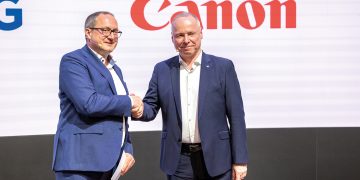 Canon ve HEIDELBERG tabaka inkjet baskıda küresel iş birliği yapıyor