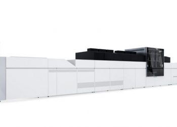 Canon, mürekkep püskürtmeli portföyünü genişletiyor:B2 tabaka beslemeli baskı makinesi varioPRESS iV7