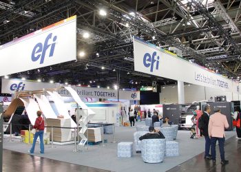 drupa 2024’te ambalaj, teşhir grafikleri ve tekstiller içinEFI, tek geçişli üretim inkjet baskısında DNA’sını öne çıkardı