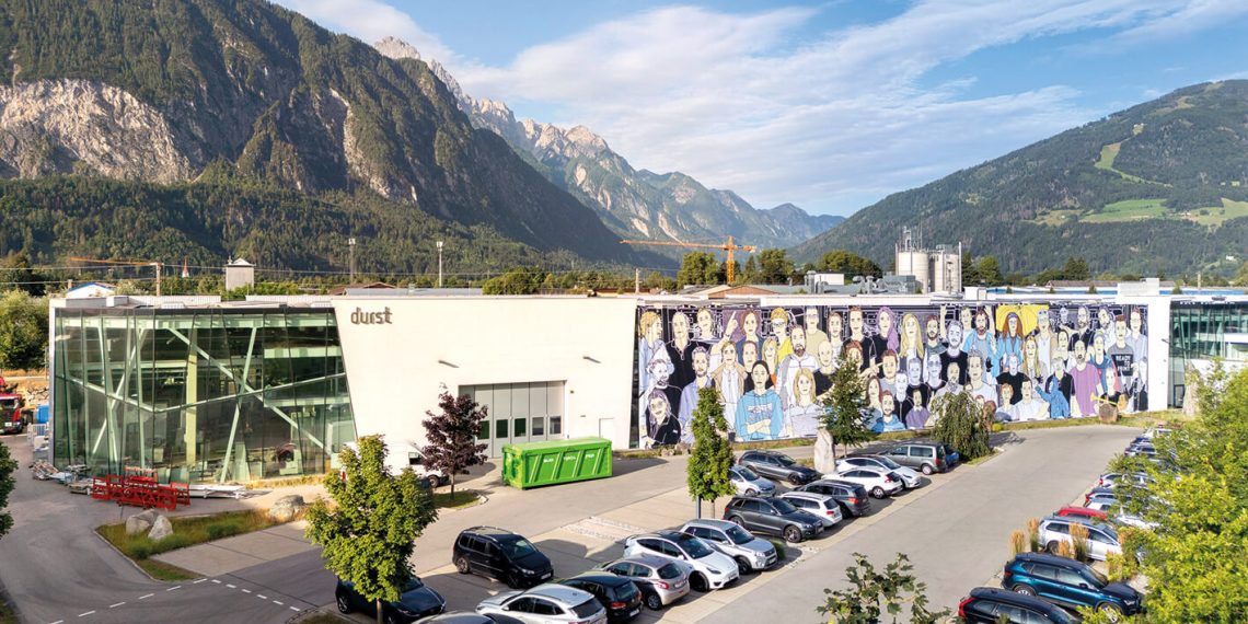 Lienz’deki Durst Group şubesinin 25. yılı:Bir başarı hikâyesi