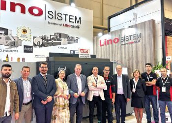 Avrasya Ambalaj İstanbul, 29. Uluslararası Ambalaj Endüstrisi Fuarı’na katılan  Lino Sistem Durst Tau 340 dijital etiket baskı makinesi sergiledi