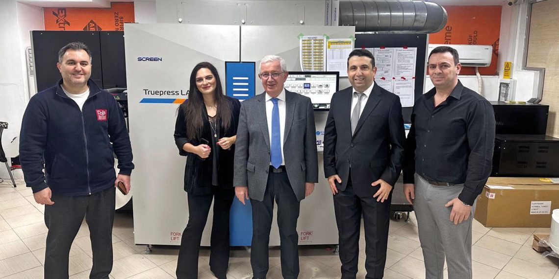 Dijital etiket baskı makinesi yatırımındaDoğa Barkod Etiket, Screen Truepress Label 350UV SAI E’yi seçti