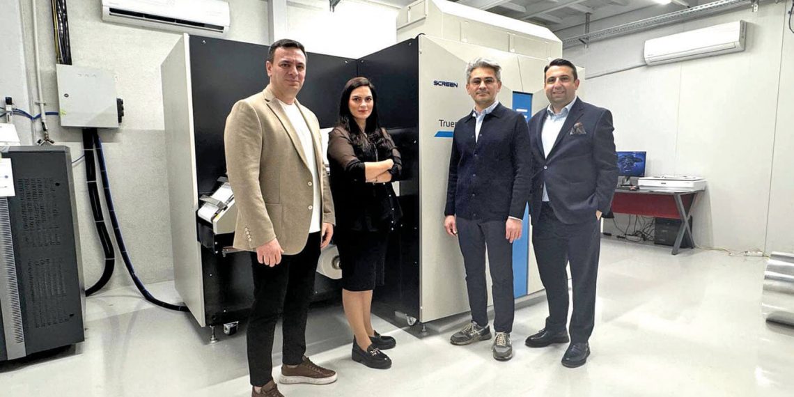Inkjet dijital etiket baskısındaOn Etiket Screen TruRepress L350 SAI ile büyümeyi hedefliyor