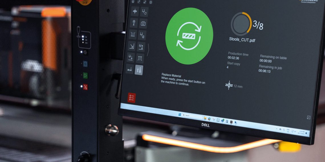 Kongsberg Precision Cutting Systems piyasaya sürdü:Daha hızlı ve akıcı masa işlemleri için IPC 3.1