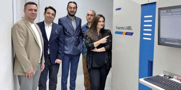 Narin Etiket, Screen Truepress LABEL L350UV SAI-E main unit 6 renk ile devam ediyor