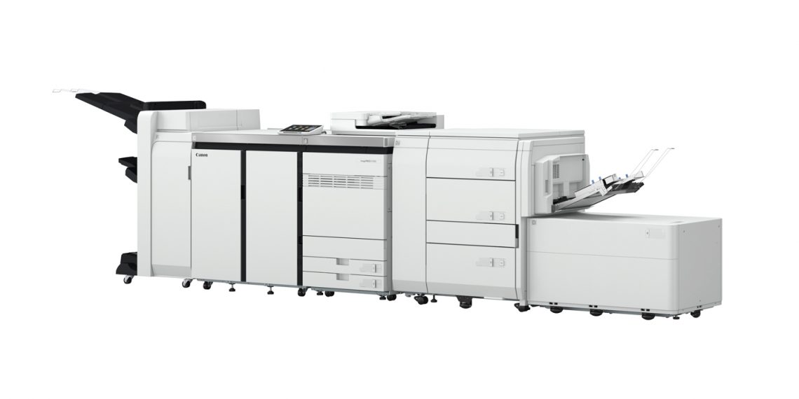 Kompakt yapı, maksimum üretkenlik:Canon imagePRESS V1000