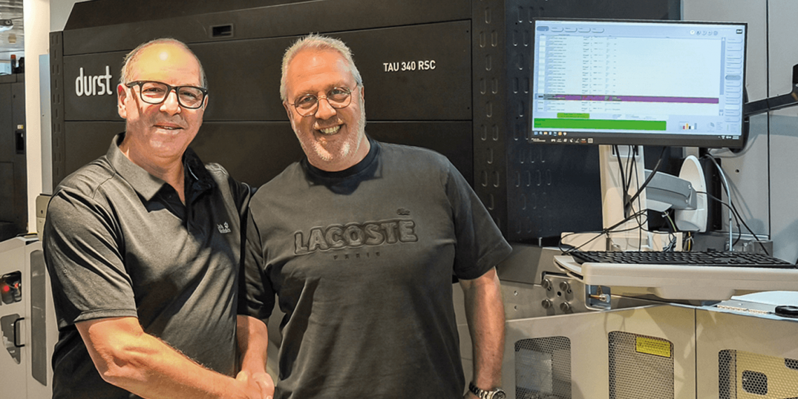 Stickler Graph Ltd., Durst Tau 340 RSC UV inkjet etiket baskı makinesiyle devam ediyor