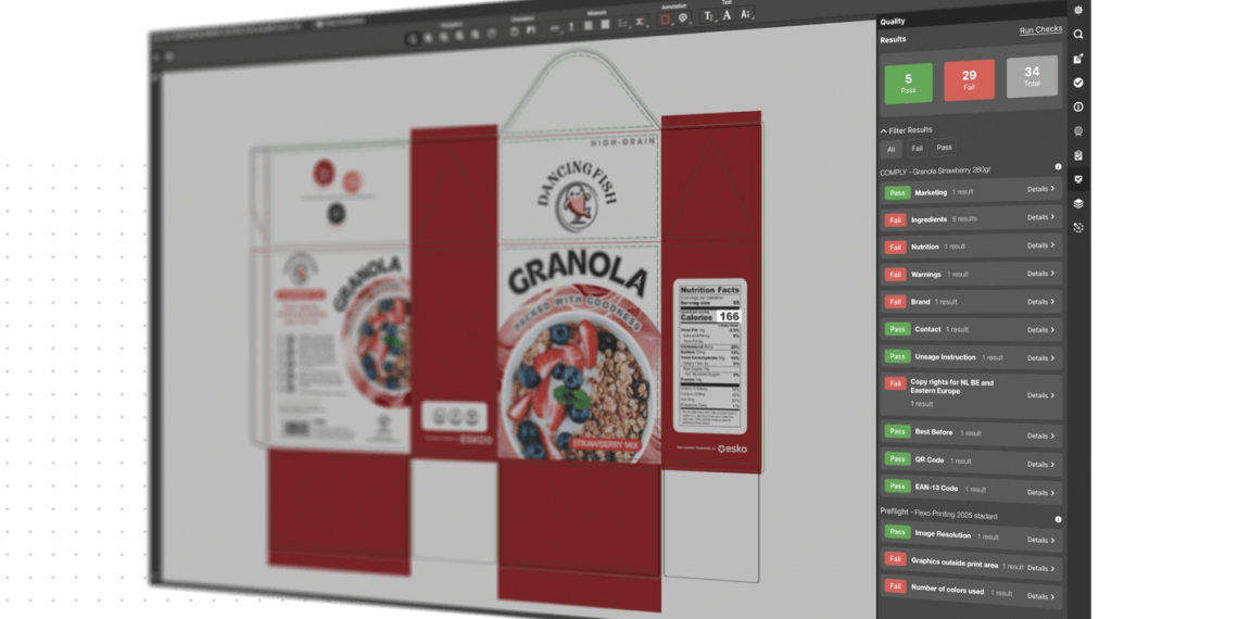 Esko’dan etiket uyumunu sağlayan yeni AI destekli inovasyon