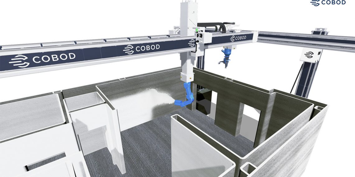 COBOD Braunschweig Teknik Üniversitesi ile üretti:Çok fonksiyonlu inşaat robotunun dünya prömiyeri