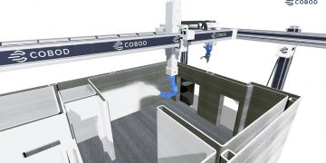 COBOD Braunschweig Teknik Üniversitesi ile üretti:Çok fonksiyonlu inşaat robotunun dünya prömiyeri