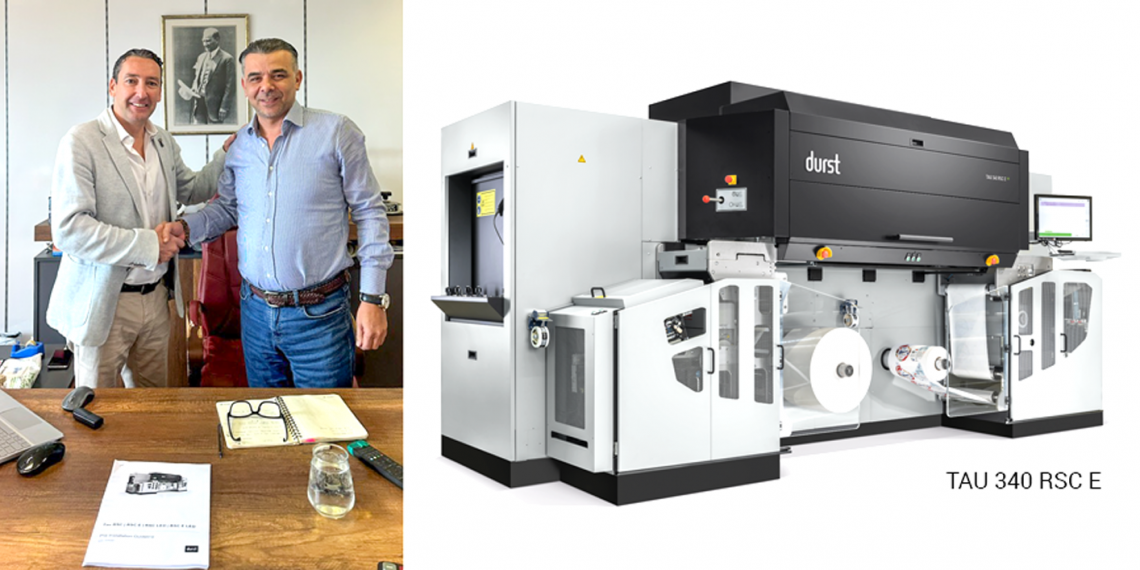 Şansal Etiket, Durst TAU 340 RSC E’ye yatırım yaptı