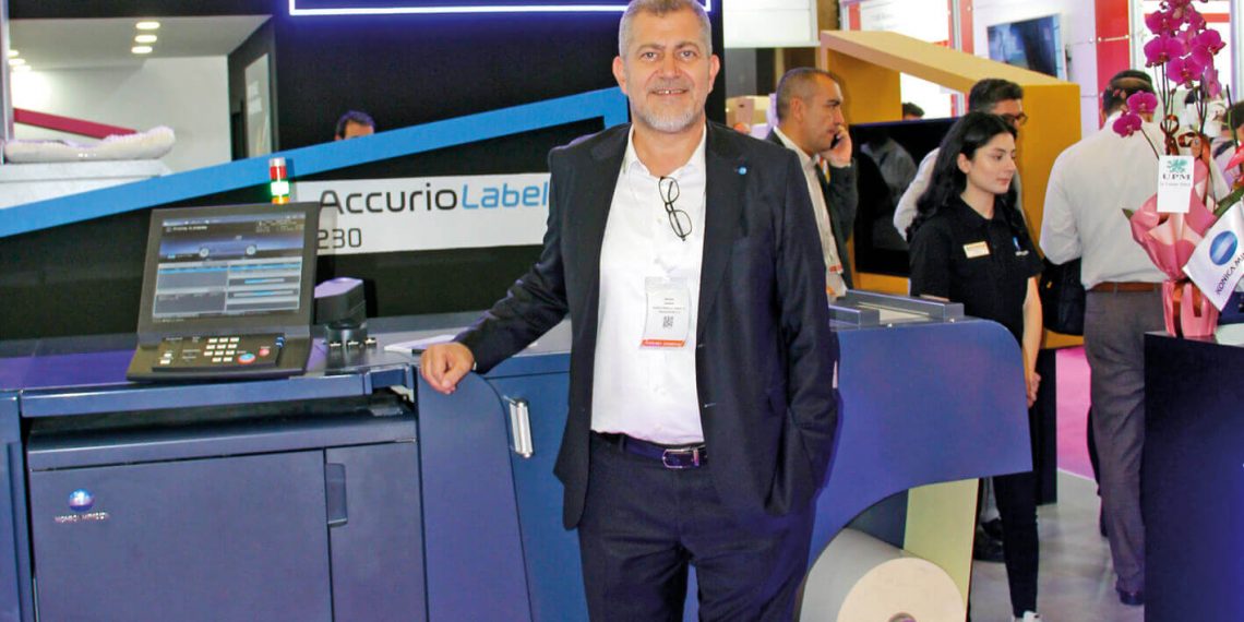 Avrasya Ambalaj İstanbul 2025, 30. Uluslararası Ambalaj Endüstrisi Fuarı’ndaKonica Minolta, AccurioLabel 230 modelini sergiledi