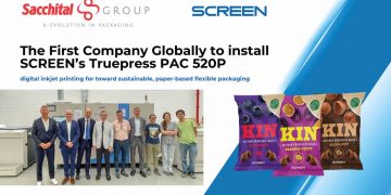 SCREEN’in ilk Truepress PAC 520P’si ile kâğıt ambalaj dönüşümüne öncülük etmek
