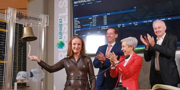 Materialise, Euronext Brüksel borsasında zili çaldı