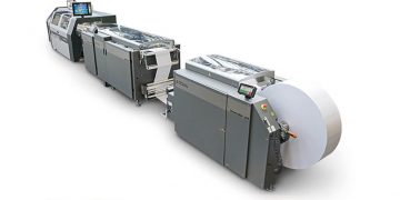 Tecnau ve Meccanotecnica, sürekli beslemeli dikişli kitap üretimini güçlendiriyor