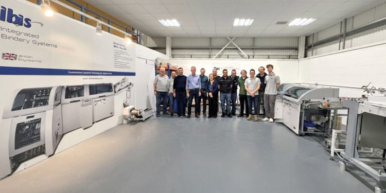 IBIS, yeni Akıllı Ciltleme Makinesi teşhir salonunu açtı