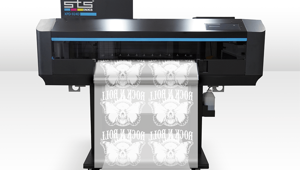 Mutoh Powder Shaker ile STS XPD-924D DTF Printer doğrudan filme üretim portföyünü genişletiyor