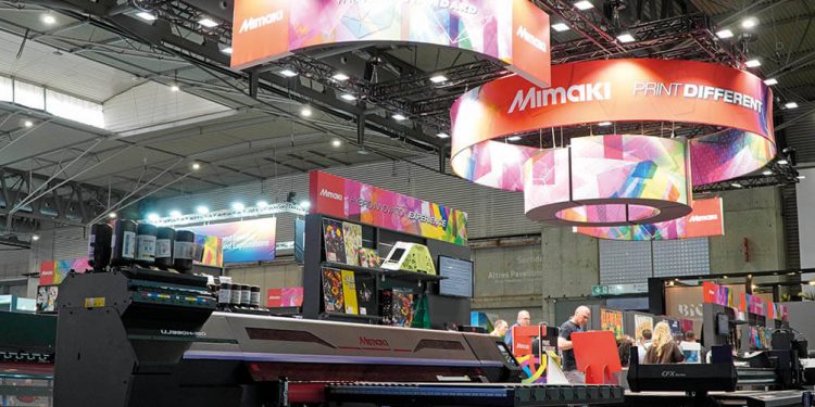 FESPA 2026’daMimaki, çeşitliuygulama ve yazıcı ürün yelpazesiyle yer aldı