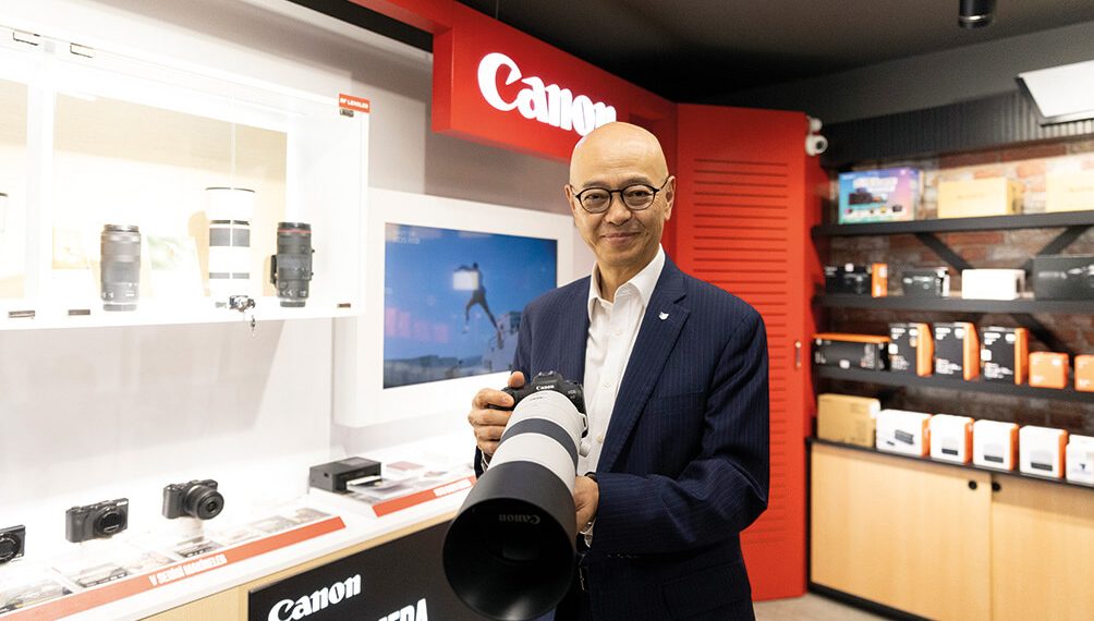 Canon EMEA Başkanı ve CEO’su Sam Yoshida ilk kez Türkiye’ye geldi