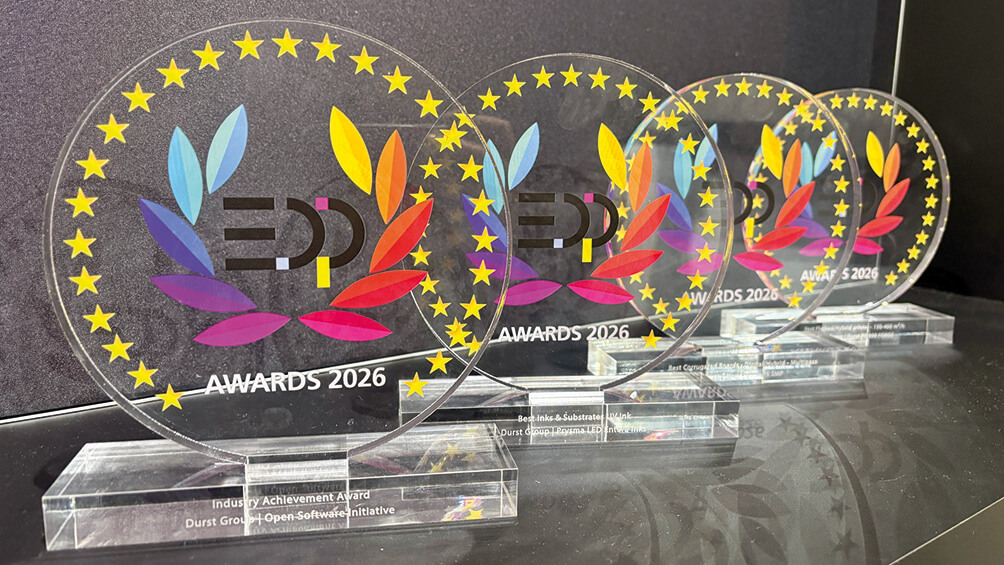 Durst Group, FESPA 2026’da dört EDP Ödülü kazandı