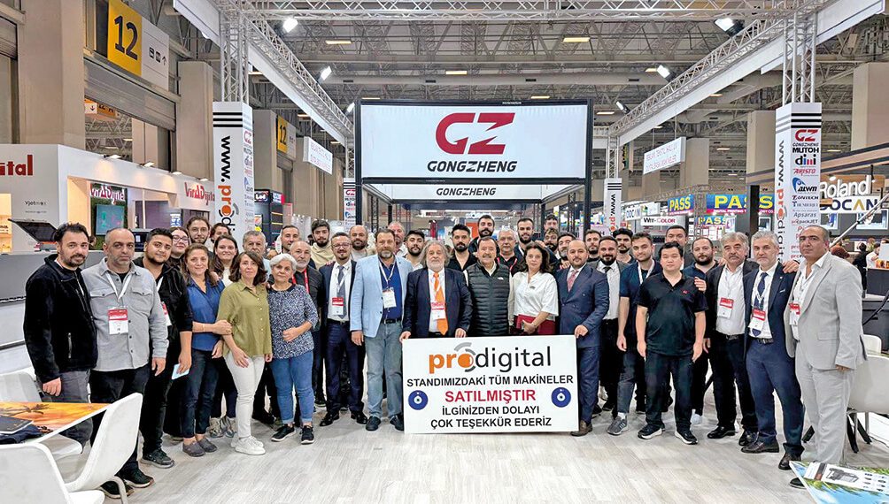 Prodigital 35. yılında35 makine ileSign İstanbul Fuarı’nda