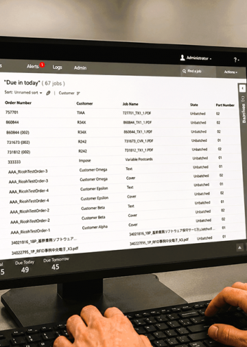 RICOH TotalFlow™ Optimizer iş akışı