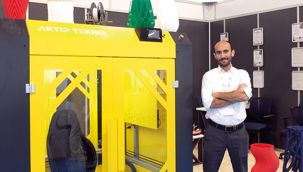 Aktıp Tekno, Expo 3D’de Ar-Ge ve prototip için 3D baskı makinesini sergiledi