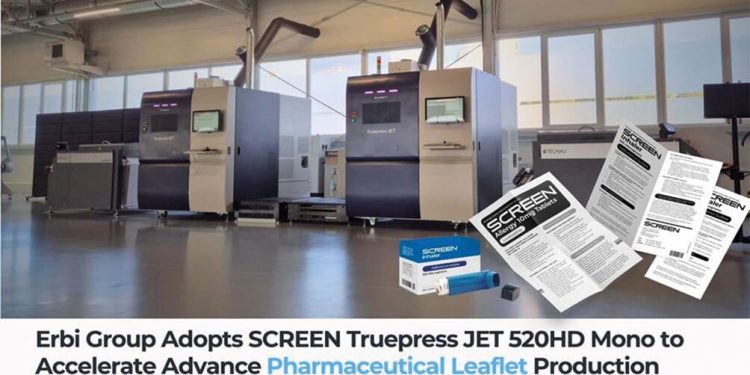 Erbi Group’un tercihi, SCREEN Truepress JET 520HD Mono