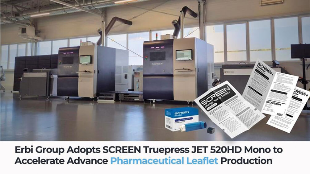 Erbi Group’un tercihi, SCREEN Truepress JET 520HD Mono
